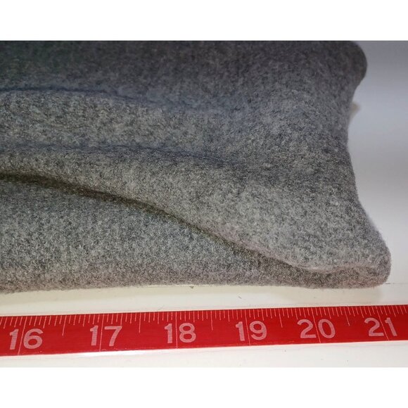 Taylor Stitch Huckberry 100% Merino Wool Henley Sweater Mens 42 Heather Gray - Picture 5 of 7